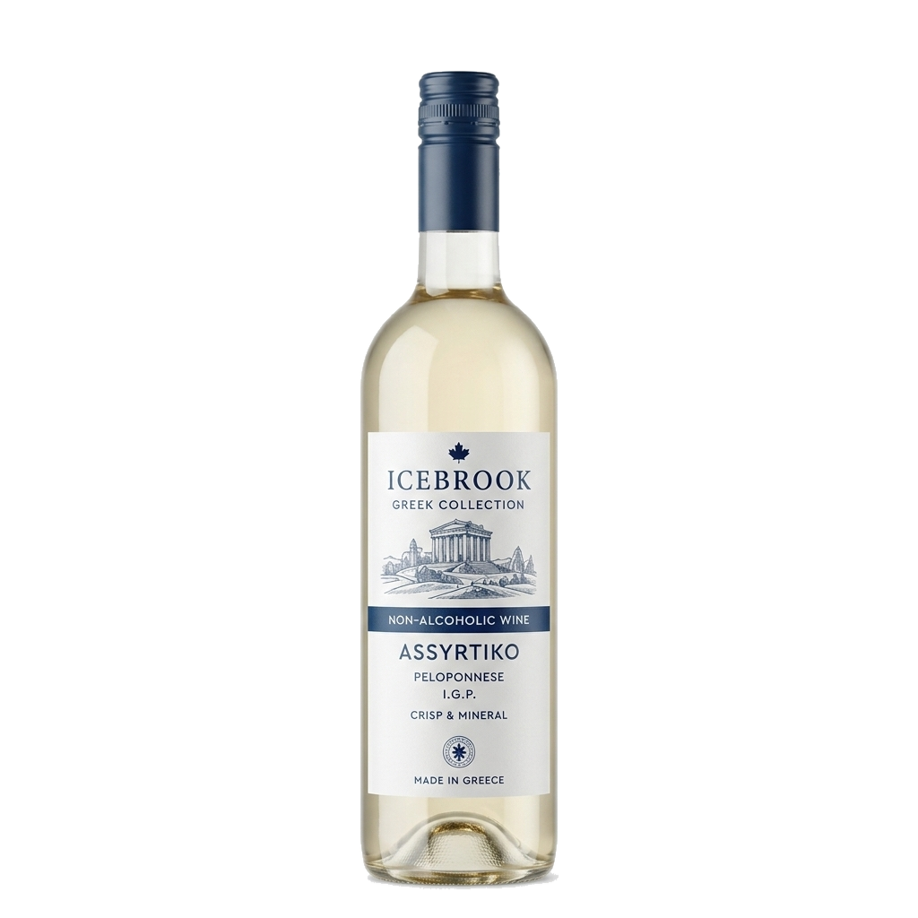 Assyrtiko Icebrook product packaging