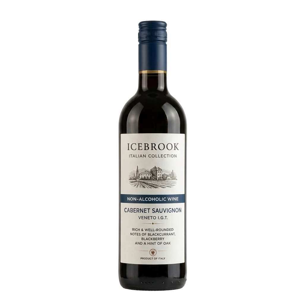 Cabernet Sauvignon Icebrook product packaging
