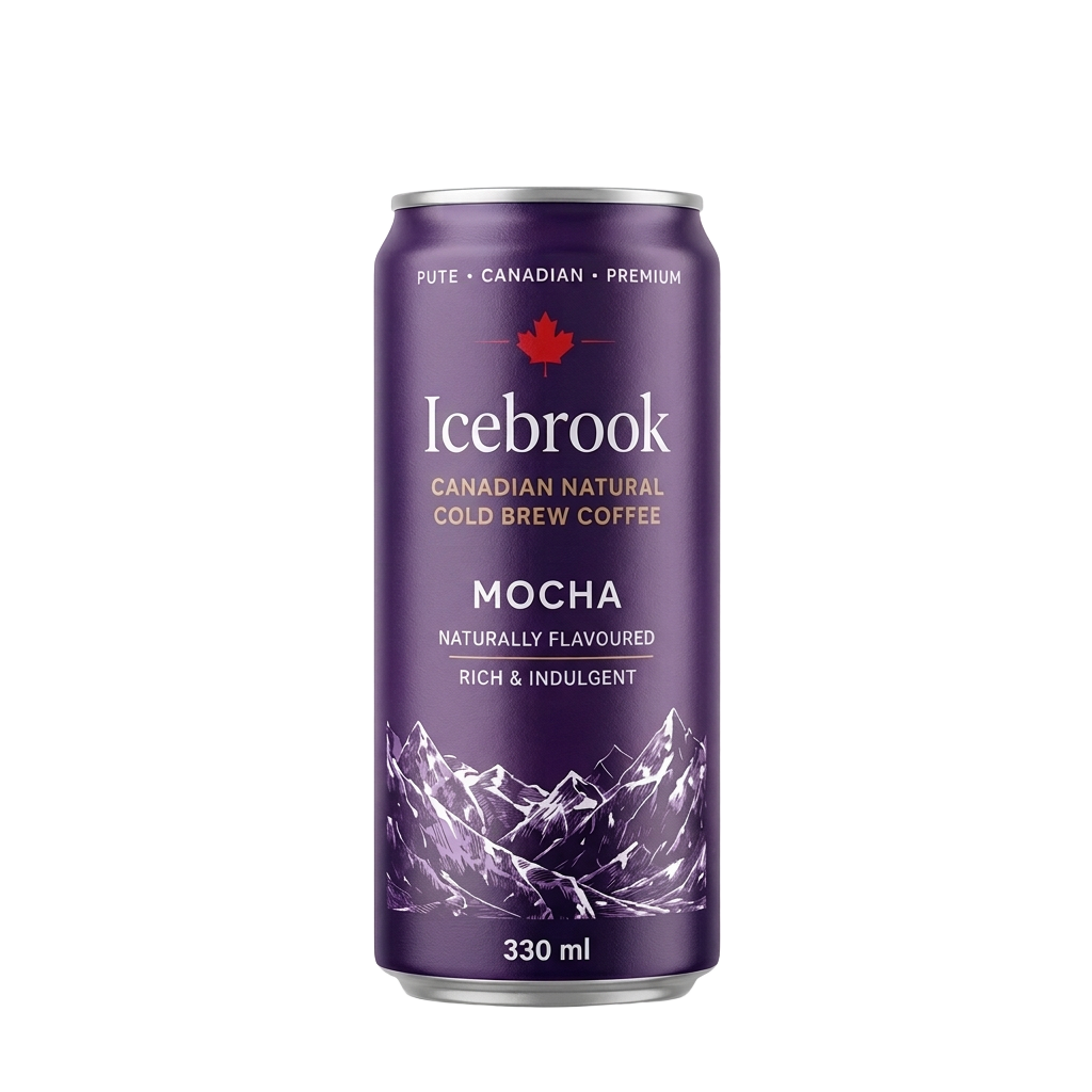 Mocha Cold Brew Icebrook product packaging