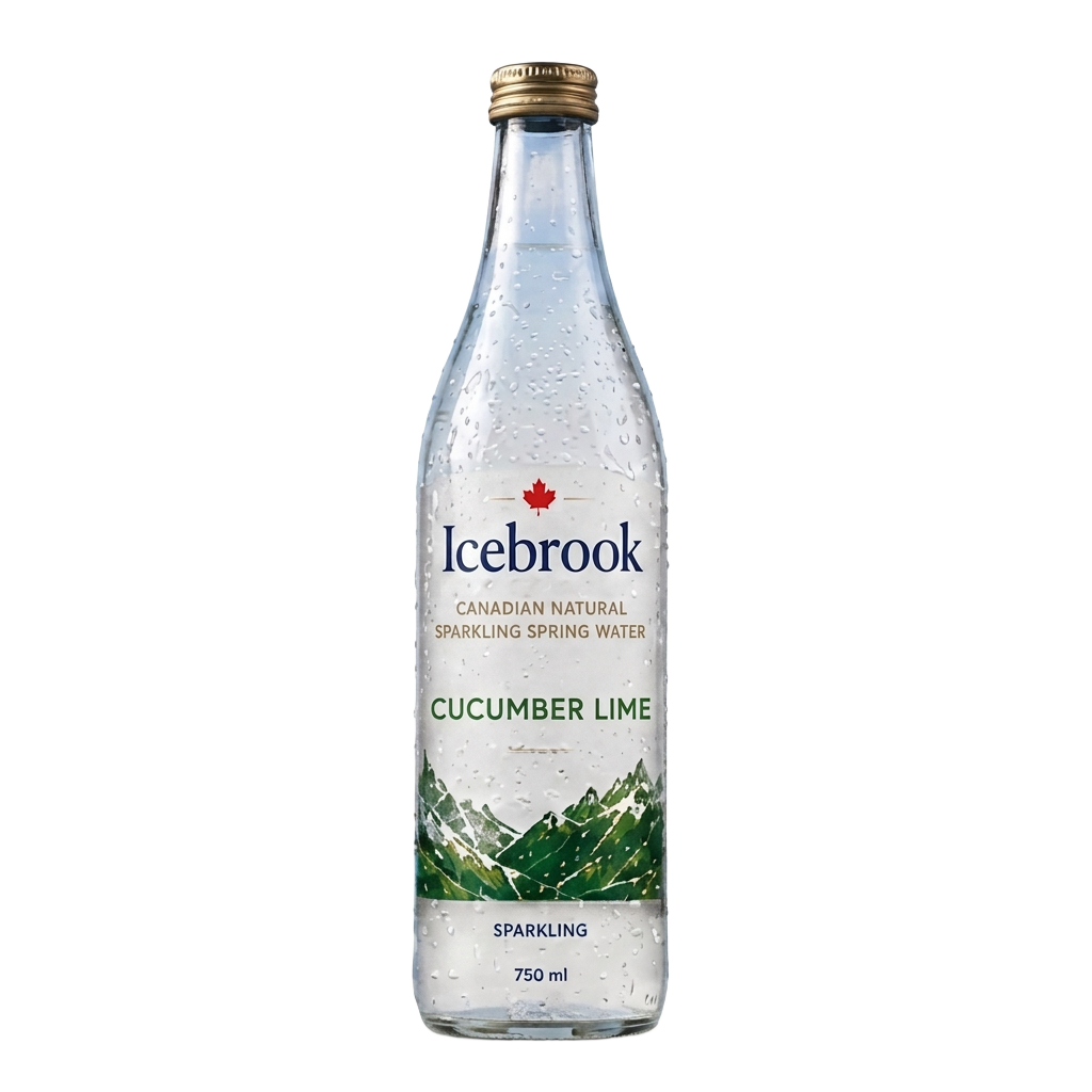 Cucumber Lime Icebrook packaging