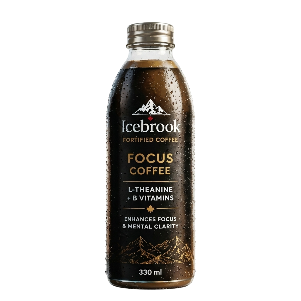 Focus Coffee Icebrook product packaging