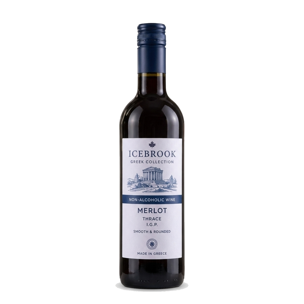 Merlot Icebrook product packaging