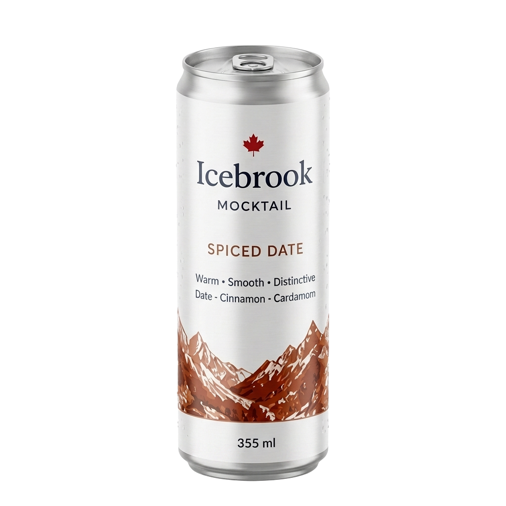 Spiced Date Icebrook product packaging