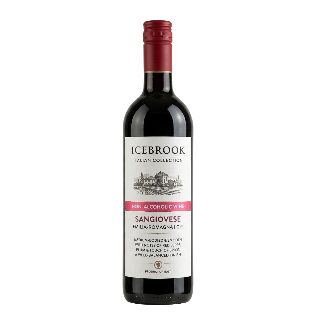 Sangiovese Icebrook product packaging